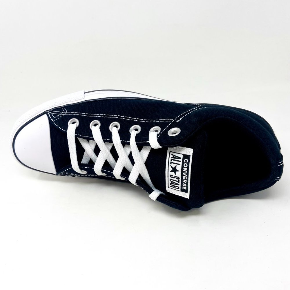 Converse Chuck Taylor All Star High Street Ox Black White Mens A01718F - Picture 4 of 5